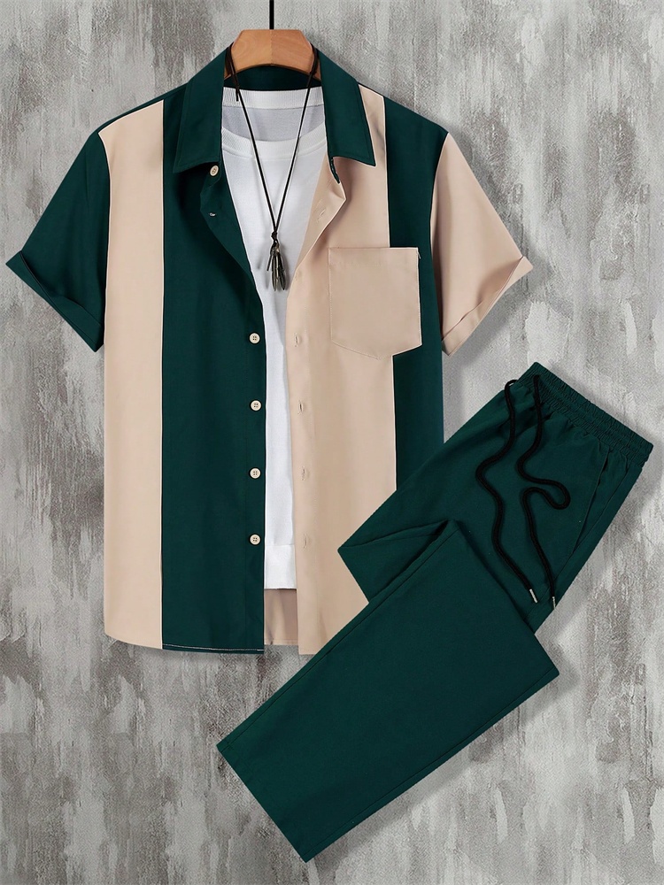 2025 Herbst einfach gestreift  – Street Fashion Men 2025 Bewertung und Preis