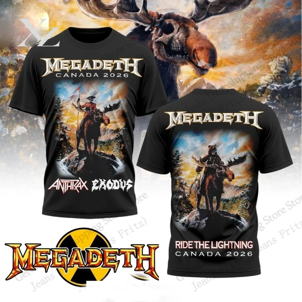 Hip Hop Rock Megadeth Band Kan – Street Fashion Canada Bewertung und Preis