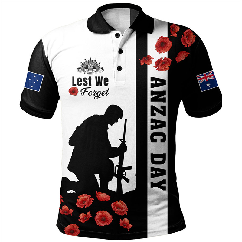 Lest We Forget Anzac Day Polos – Street Fashion Men 2025 Bewertung und Preis